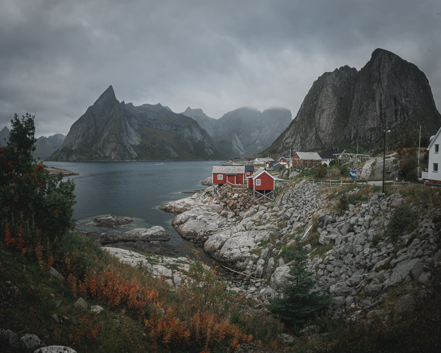 Cabins Hamnoy Lofoten Islands Norway — Javier Delabat